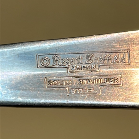 MCM Atomic Starburst Regent Sheffield Stainless Spatula Pancake Flipper 13 1/2” - Picture 5 of 11